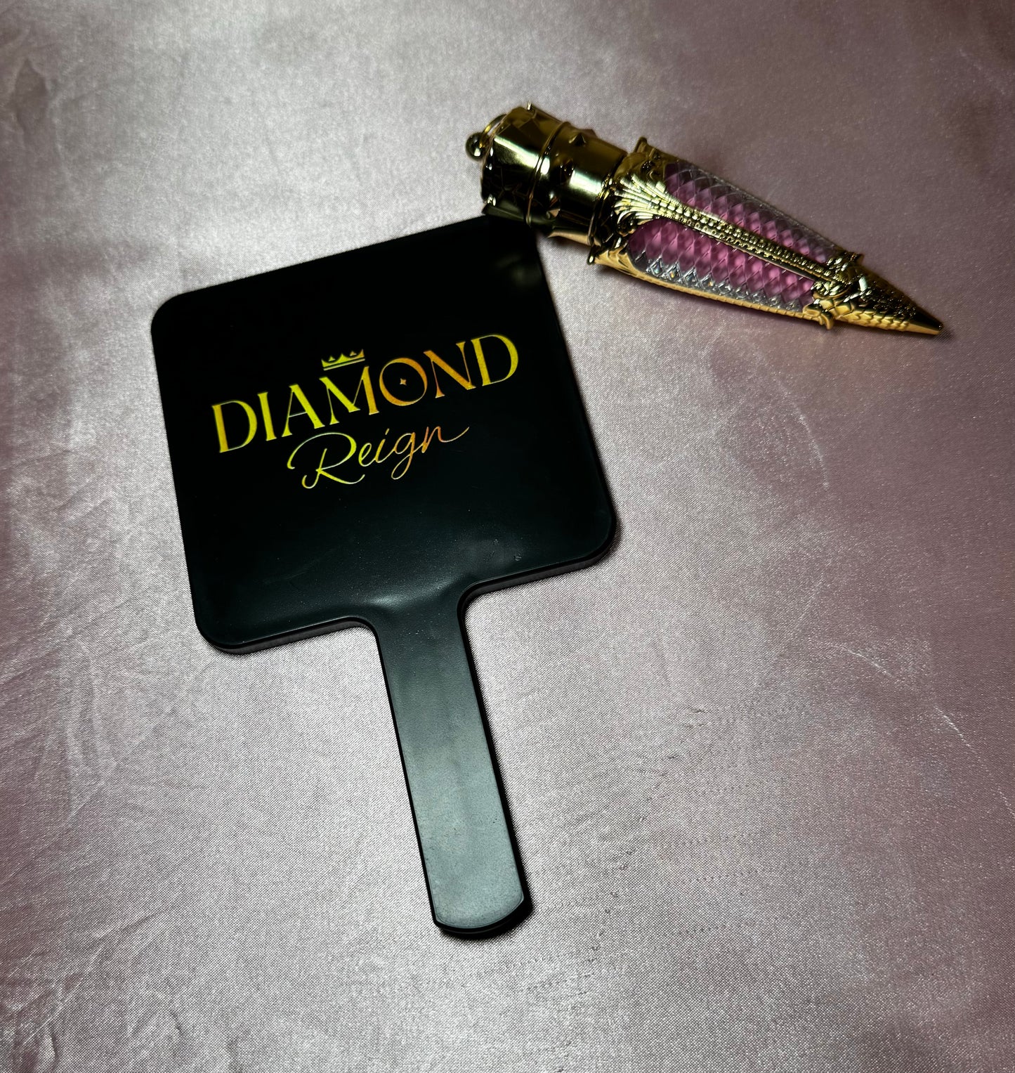 Diamond Reign Hand Mirror